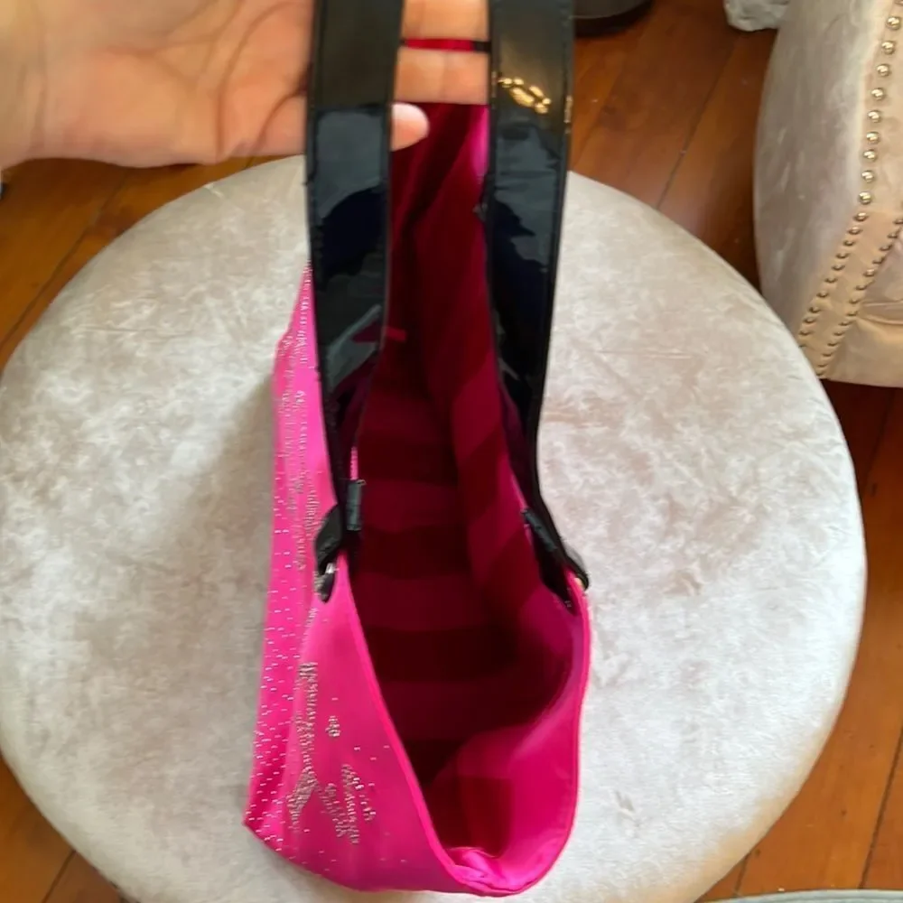 Victoria’s Secret EUC #barbiecore Pink Satin Tote Weekender Beach Bag EUC